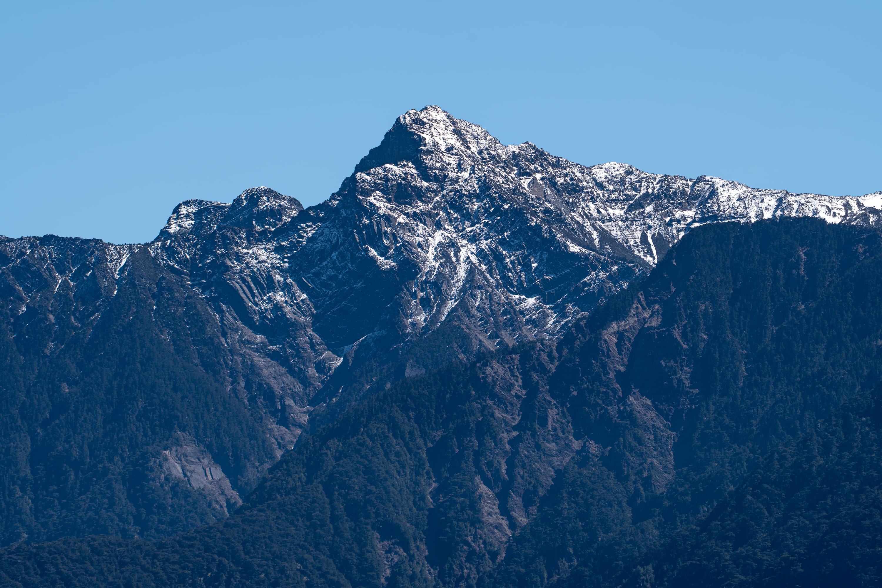 阿里山望玉山